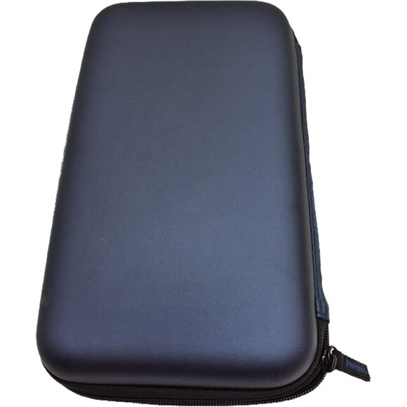 Case Logic CD DVD Hard Shell Storage Case Wallet 72 Disc Capacity Blue Black - Picture 2 of 9